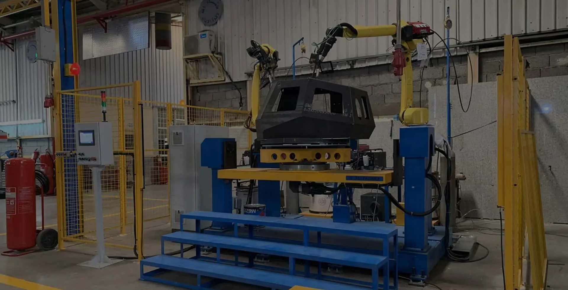Robotic programming and control systems integrated into industrial automation workflows
