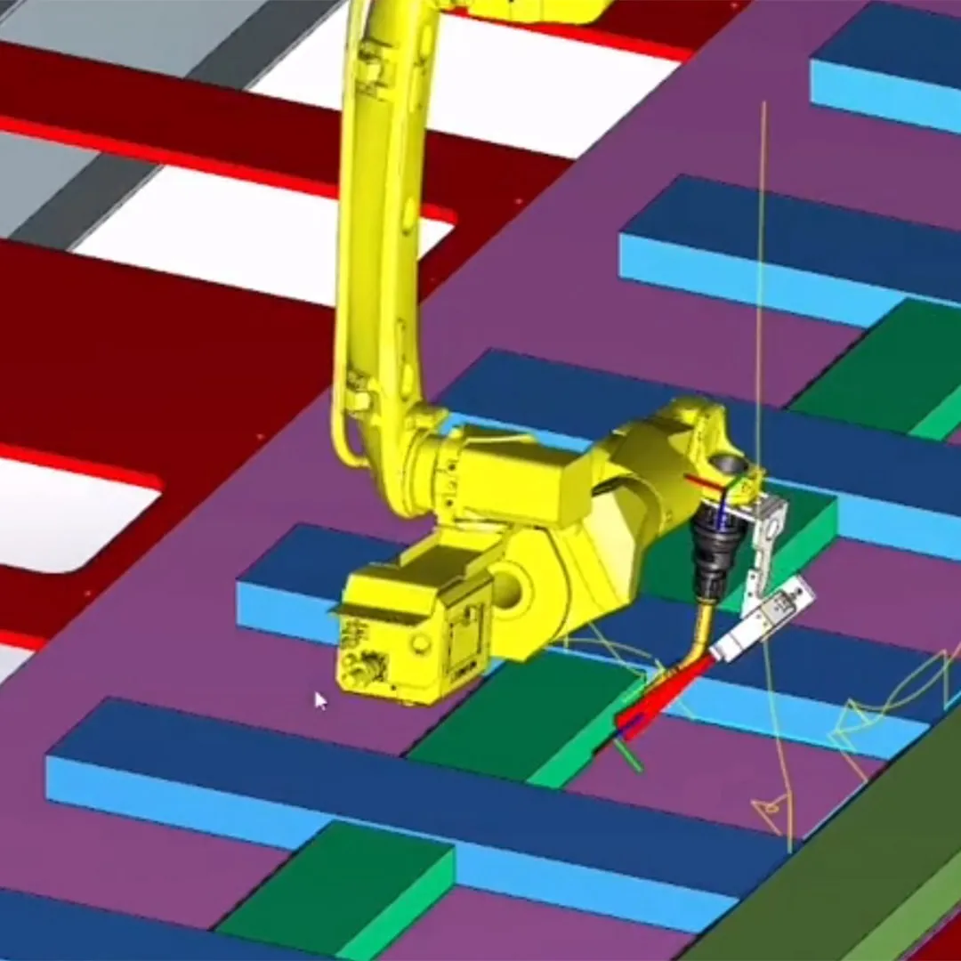Offline robotic programming and simulation for testing validation and production readiness