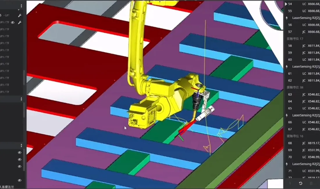 Offline robotic programming and simulation for testing validation and production readiness