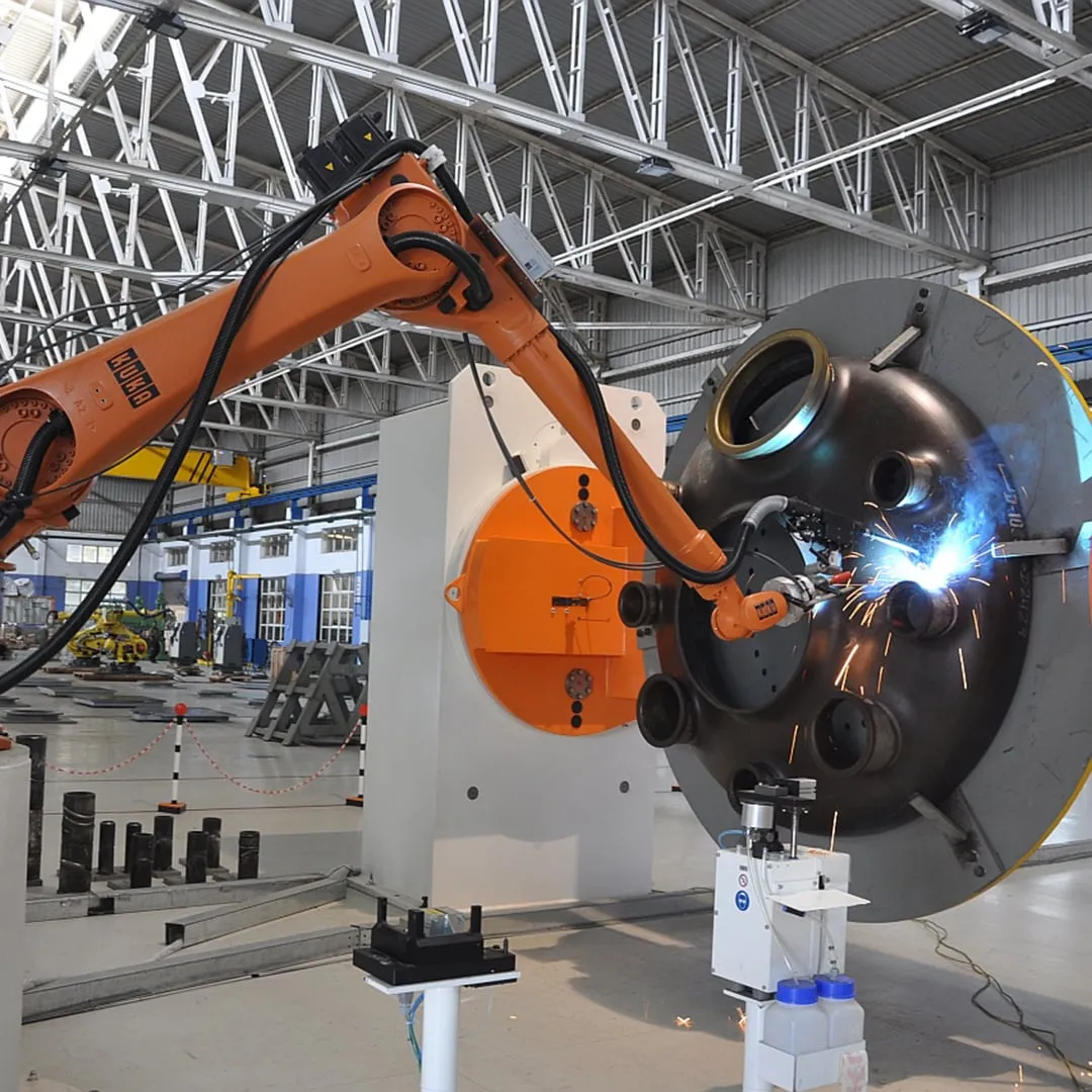 Robotic welding applications for tank and boiler longitudinal and circumferential seams