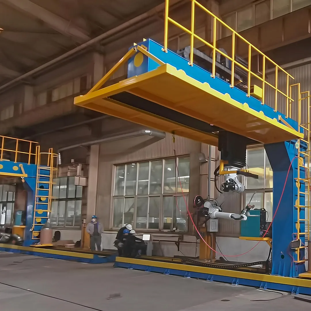 Vision guided robotic welding workflow for H beam structural production