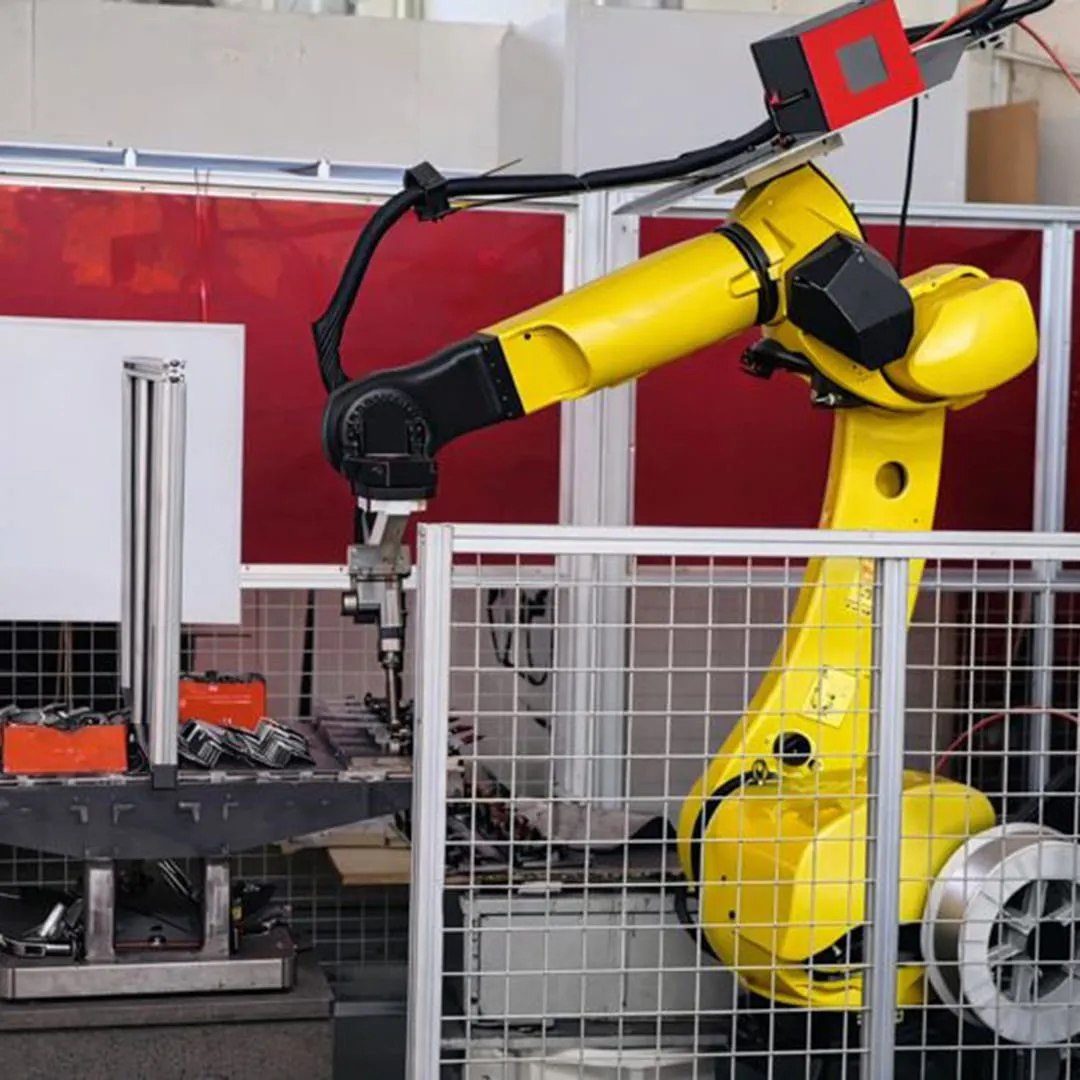 Robotic welding system supported with commissioning, training, and ongoing technical service